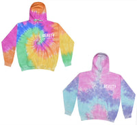 Zip Up Tie Dye Hoodie